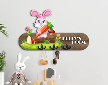 Holzschild süsser Hase